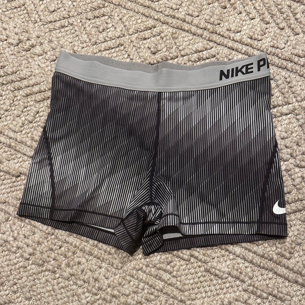 Nike Black and Gray Performance Shorts
